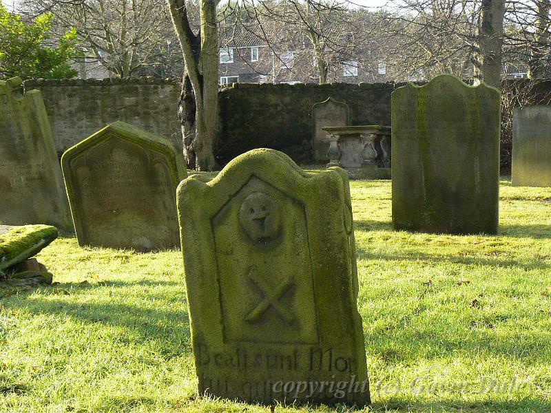 Churchyard, Escombe Saxon Church, Escombe P1060815.JPG